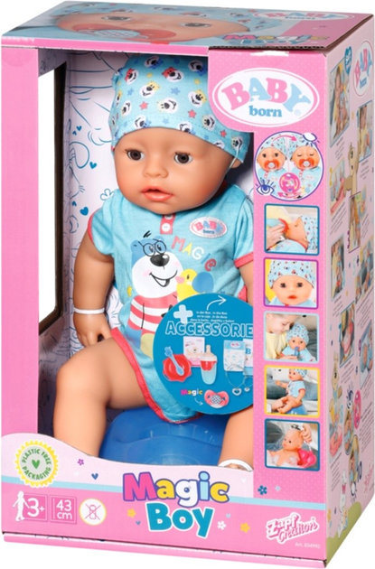 Lalka Zapf Baby Born Magiczny Chlopiec 43 cm (4001167834992) - obraz 2