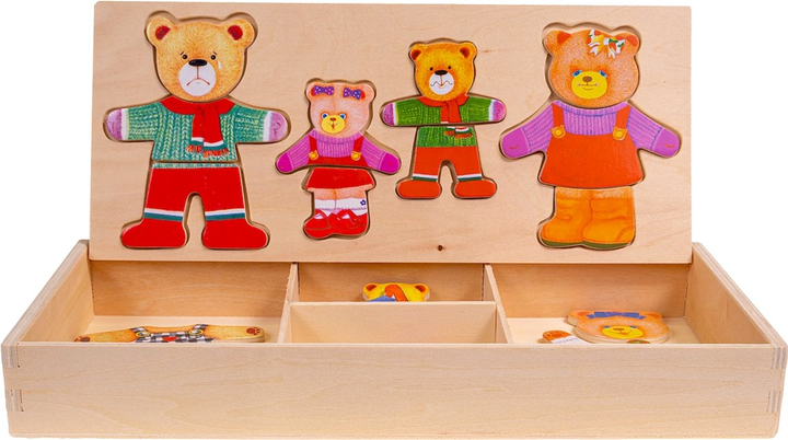 Ukladanka drewniana Smily Play 4 misie (5905375835941) - obraz 7