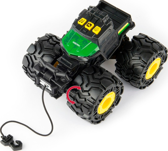 Іграшковий трактор Tomy John Deere Monster Treads з великими колесами (0036881379294) - зображення 5