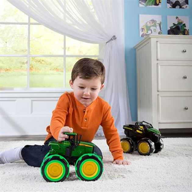 Трактор Tomy John Deere Monster Treads з великими колесами що світяться (0036881464341) - зображення 4