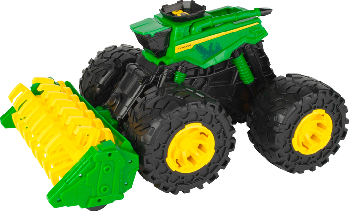 Zabawkowy kombajn zbożowy Tomy John Deere Monster Treads z młocarnią i dużymi kołami (0036881473299) - obraz 2