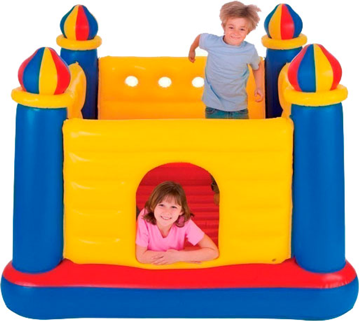 Trampolina dla dzieci Intex Castle Playhouse (6941057442594) - obraz 3