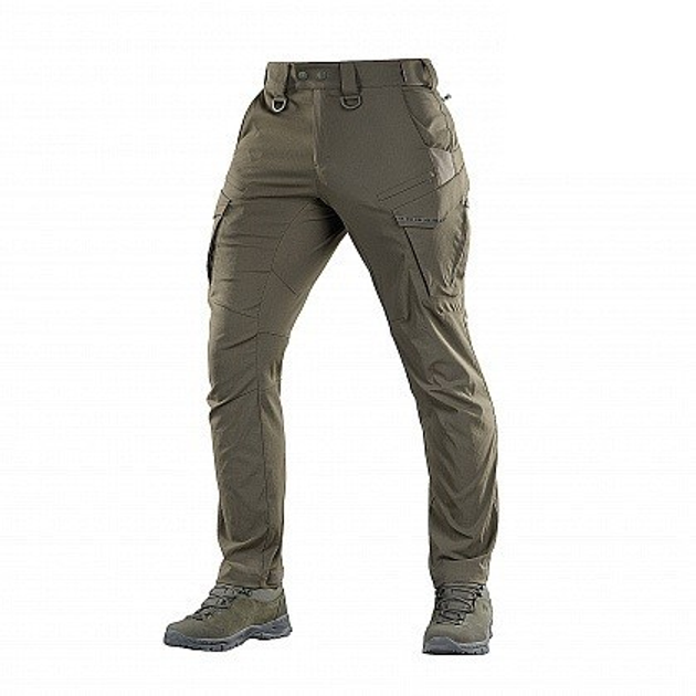 Тактичні штани M-Tac Aggressor Summer Flex Dark Olive Розмір 40/36 - зображення 1