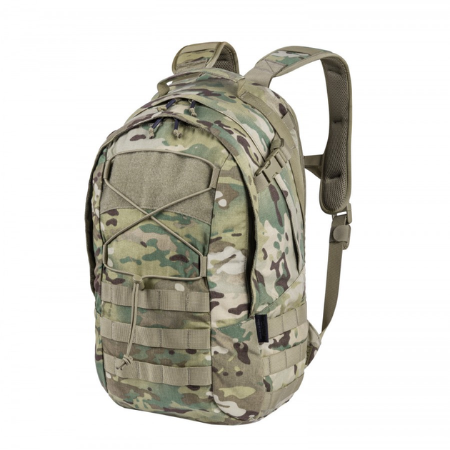 Рюкзак тактический 21 л Мультикам HELIKON-TEX PLECAK EDC CORDURA 21 MULTICAM (PL-EDC-CD-34-21) - изображение 1