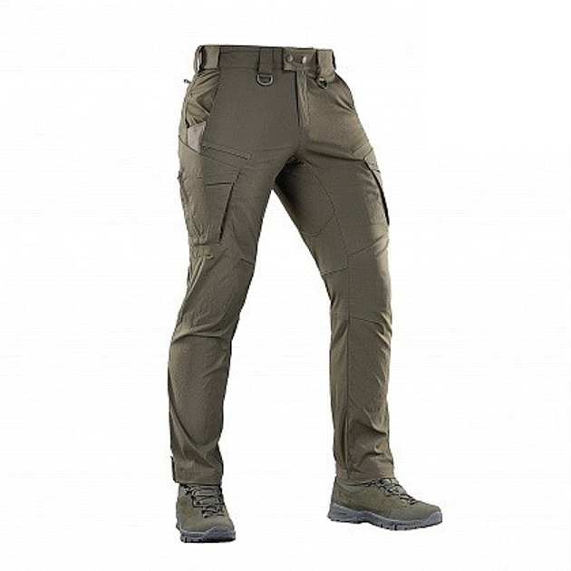 Тактические штаны M-Tac Aggressor Summer Flex Dark Olive Размер 32/34 - изображение 2