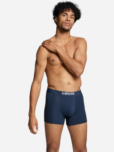 Zestaw majtek męskich typu bokserki Levi's 701222842-006 XL 2 szt Granatowy (8720245437707) - obraz 3
