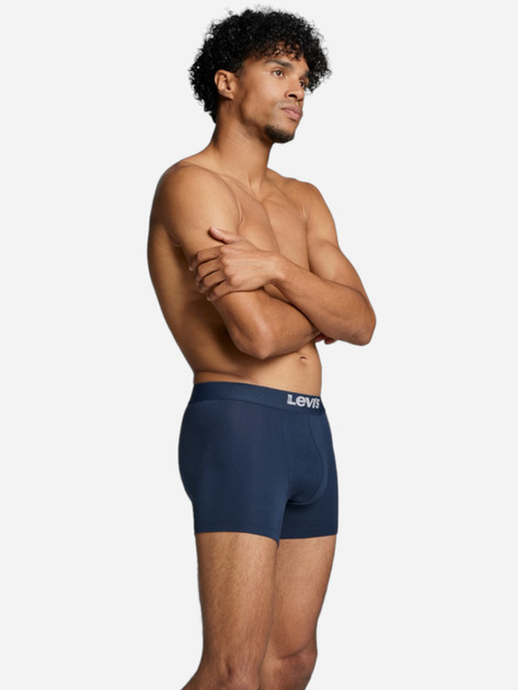 Zestaw majtek męskich typu bokserki Levi's 701222842-006 XL 2 szt Granatowy (8720245437707) - obraz 5