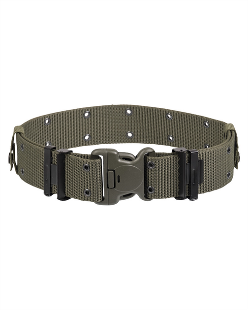 Ремінь тактичний Mil-Tec пряжка LC2 DURAFLEX L 110-120cm Олива US LOCHKOPPEL LC2 BUCKLE OLIV (13312001-904-L) - зображення 1