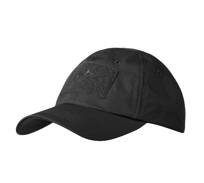 Бейсболка тактична Helikon-tex BBC VENT CAP RIP-STOP BLACK (CZ-BBC-PR-01) - зображення 1