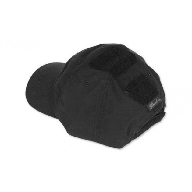 Бейсболка тактична Helikon-tex BBC VENT CAP RIP-STOP BLACK (CZ-BBC-PR-01) - зображення 2