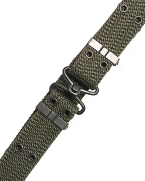 Ремень тактический Mil-Tec ONE SIZE 122 см Олива US BDU LOCHKOPPEL 30MM OLIV (13120001) - изображение 2