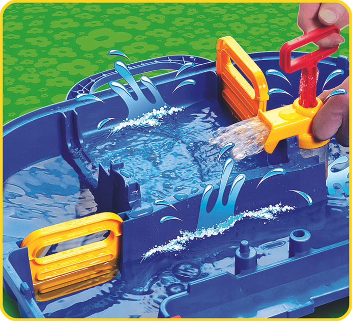 Tor wodny BIG Aquaplay Superset 105 x 115 x 22 cm (7313400015202) - obraz 6