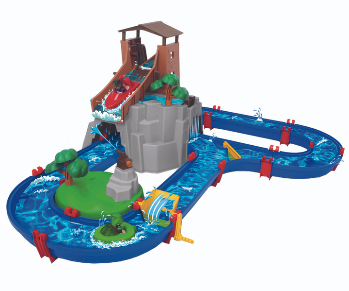 Водний трек BIG Aquaplay Adventureland Playset Multi 138 х 88 х 47 см (7313400015479) - зображення 2