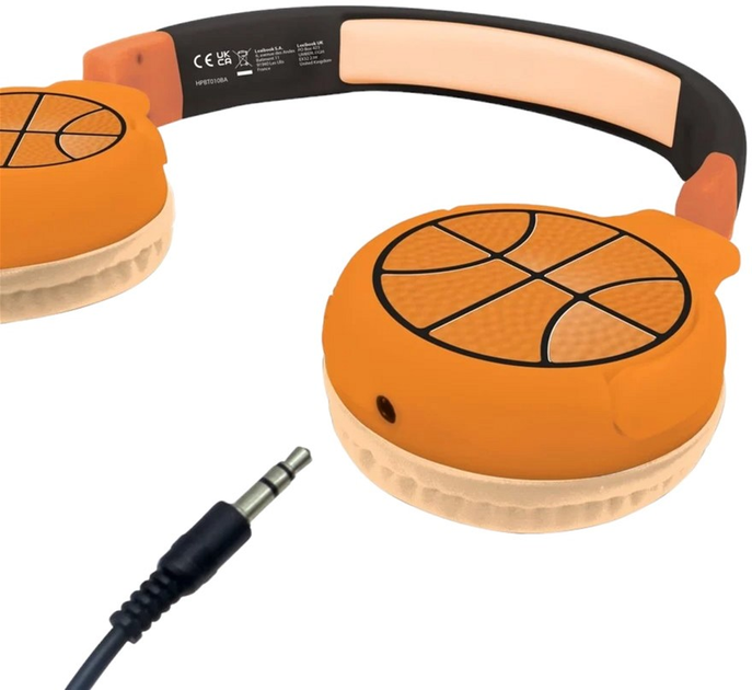 Навушники Lexibook 2-in-1 Basketball Bluetooth Orange (HPBT010BA) - зображення 3