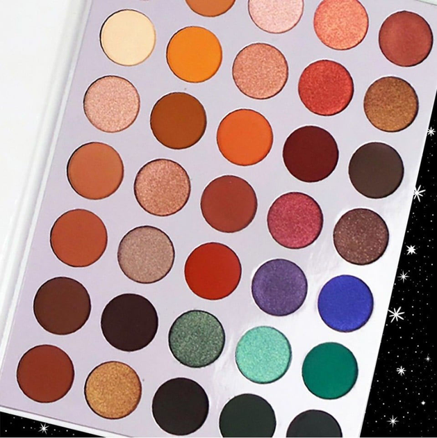 Палетка тіней для повік Rude Cosmetics 35 Eyeshadow Palette Return Of The Jet Book 4 29 г (0602989879747) - зображення 2