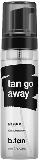 Пінка для видалення автозасмаги B.Tan Tan Go Away Tan Eraser 200 мл (9347108009070) - зображення 1