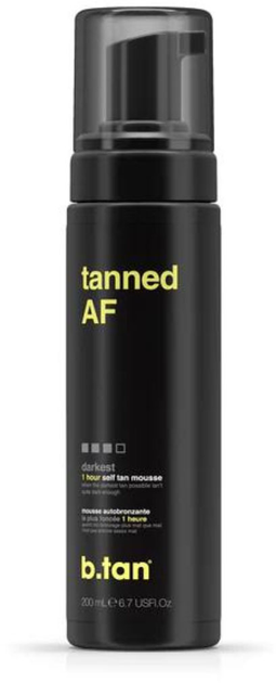 Мус для автозасмаги B.Tan Tanned AF Tan Mousse 200 мл (9347108008738) - зображення 1