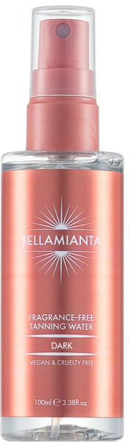 Вода для засмаги Bellamianta Fragrance Free Tanning Water Dark 100 мл (5060921270314) - зображення 1