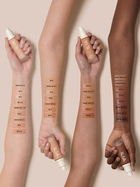 Тональна основа Ilia True Skin Serum Grenada SF15 30 мл (0818107028809) - зображення 6