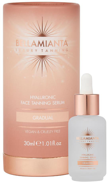Сироватка для обличчя Bellamianta Luxury Tanning Hyaluronic 30 мл (0793591137650) - зображення 1