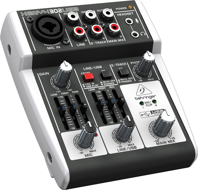 Behringer Xenyx 302USB - зображення 3