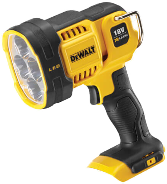 Ліхтар світлодіодний акумуляторний DeWalt 18 В XR Li-Ion 90/1000 Лм (DCL043-XJ) - зображення 2