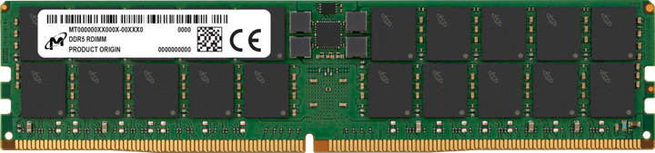 Оперативна пам'ять Micron DDR5-4800 65536 MB PC5-38400 (MTC40F2046S1RC48BR) - зображення 1