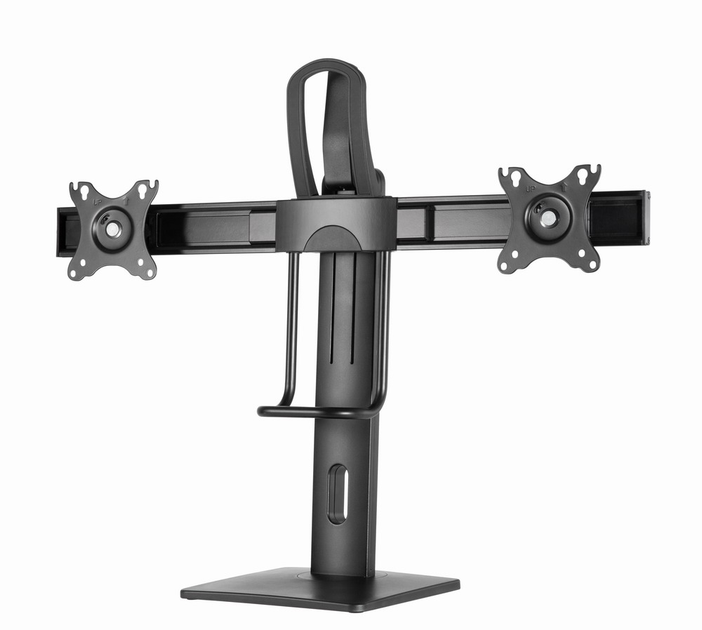 Кронштейн для двох моніторів 17-27" Gembird MS-D2-01 - зображення 3