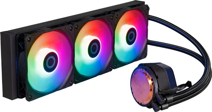 Система рідинного охолодження Cooler Master MASTERLIQUID 360 ATMOS (MLX-D36M-A25PZ-R1) - зображення 3
