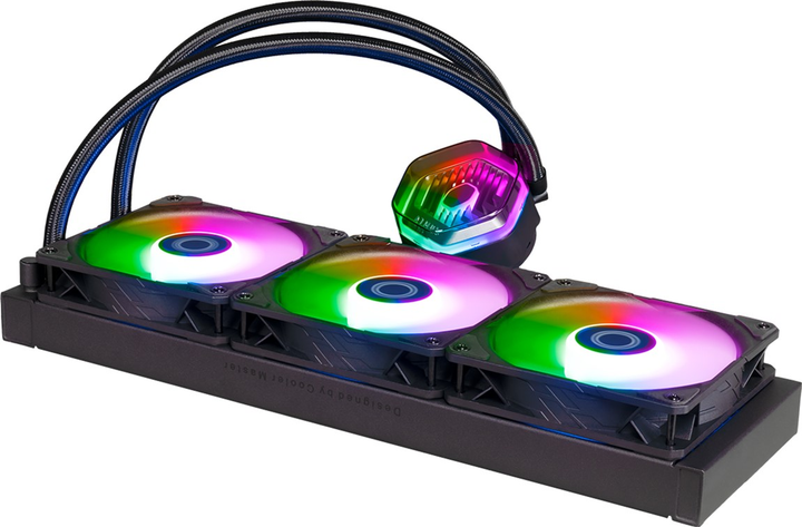 Система рідинного охолодження Cooler Master MASTERLIQUID 360 ATMOS (MLX-D36M-A25PZ-R1) - зображення 4