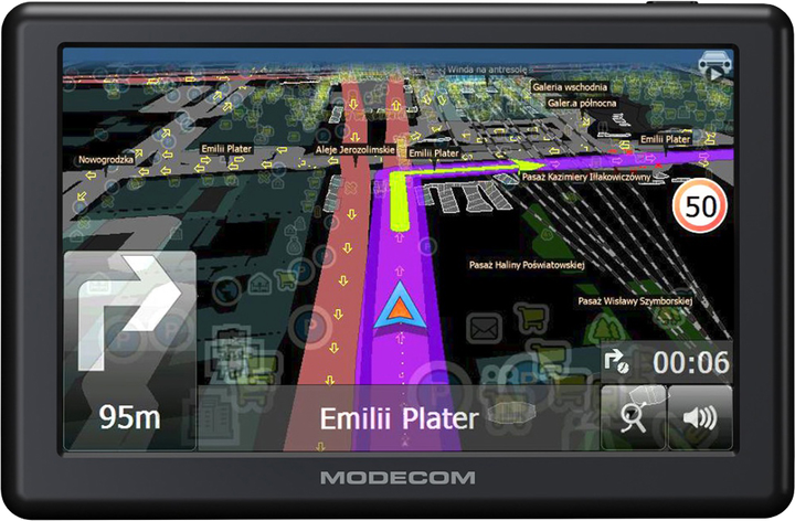 GPS-навігатор Modecom Device FreeWay CX 5.0 8 Гб 5" MapFactor EU (NAV-FREEWAYCX50-MF-EU) - зображення 1