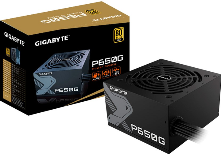 Блок живлення Gigabyte 650W 80+ Gold (GP-P650G) - зображення 6