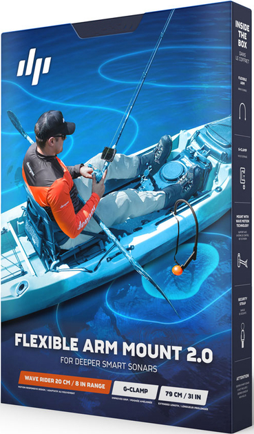 Uchwyt elastyczny Deeper Flexible Arm Mount 2.0 do echosondy (ITGAM0007) - obraz 3