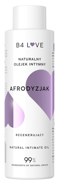 Olejek intymny 4organic B4Love Afrodyzjak naturalny 100 ml (5904181930338) - obraz 1