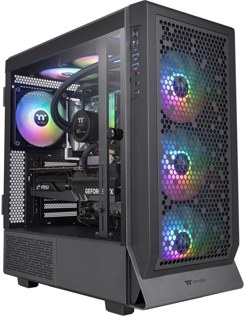 Obudowa Thermaltake Ceres 500 TG ARGB Black (CA-1X5-00M1WN-00) - obraz 1