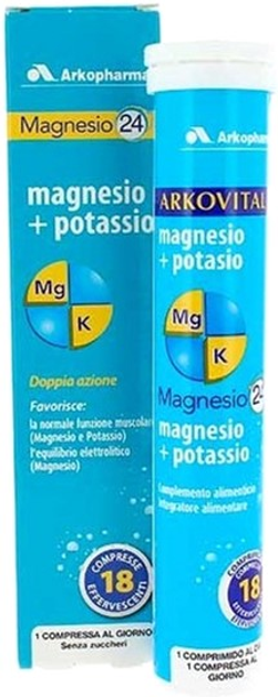 Мінеральний комплекс Arkopharma Magnesium + Potassium 18 шт (3578836127163) - зображення 1