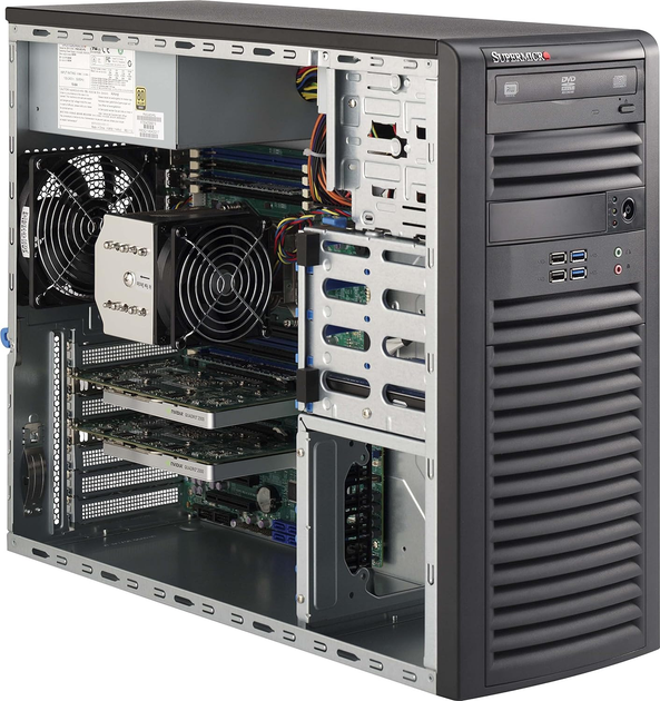 Корпус серверний Supermicro SuperChassis CSE-732D4-903B - зображення 2