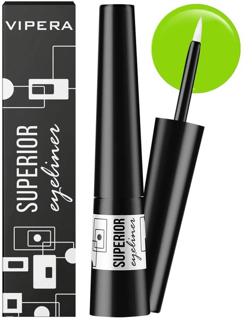 Подводка для глаз Vipera Superior Eyeliner №11 Green 3 мл (5903587906114) - Фото 1 Подводка для глаз Vipera Superior Eyeliner №11 Green 3 мл (5903587906114) - изображение 1