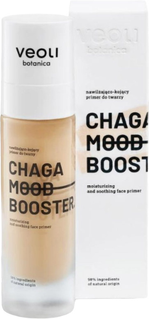 Зволожуючий та заспокійливий праймер для обличчя Veoli Botanica Chaga Mood Booster 30 мл (5904555695177) - зображення 2