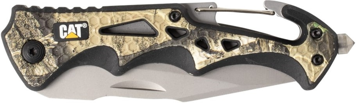 Складаний ніж CAT Folding Knife Real Tree Camouflage 19 см (4021472530648) - зображення 4