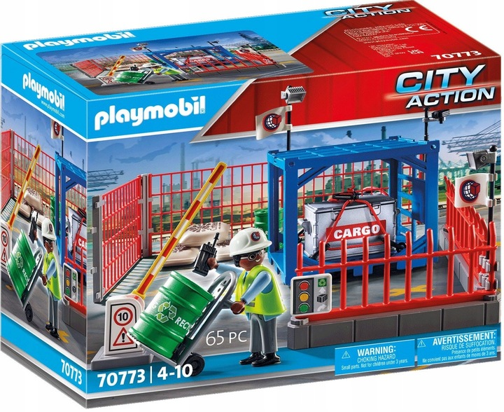 Klocki Playmobil City Action Skład towarów (4008789707734) - obraz 1