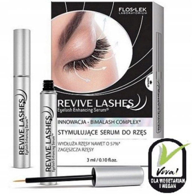 Сироватка для вій FlosLek Revive Lashes Stimulating 3 мл (5905043006109) - зображення 2