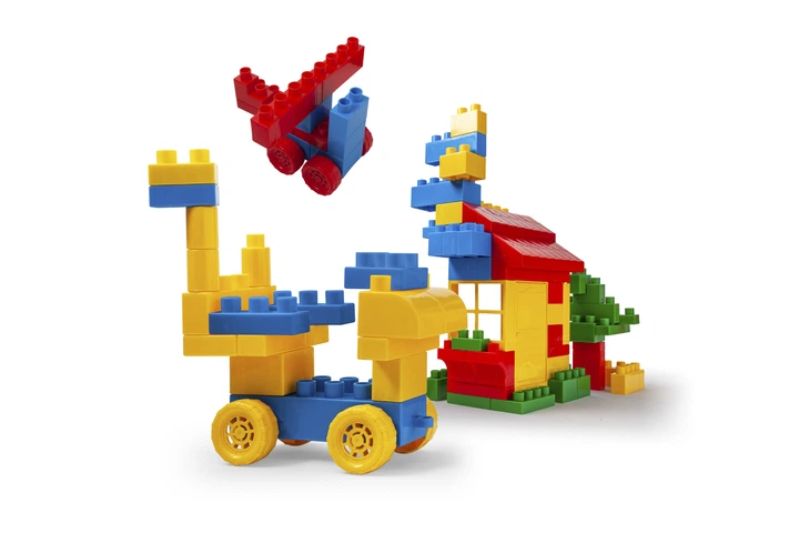 Конструктор Wader Kids Blocks 90 елементів (41296) (5900694412965) - зображення 6