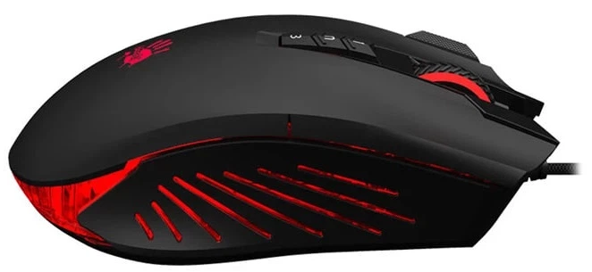 Миша A4Tech V9MA Activated Black, Optical, USB, Bloody, 4000 dpi, Extra Fire Button - зображення 3