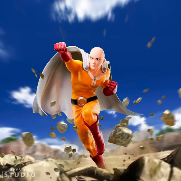 Figurka ABYstyle One Punch Man Saitama 15 cm (3665361068716) - obraz 1