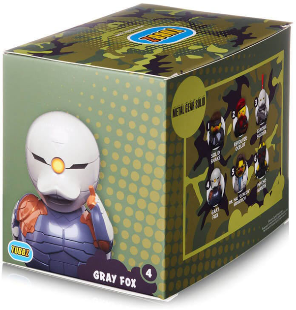Figurka Numskull Tubbz Metal Gear Solid Gray Fox 9 cm (5056280455622) - obraz 3