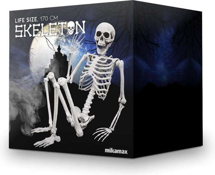 Figurka Mikamax Life Size Skeleton 170 cm (8719481357559) - obraz 1