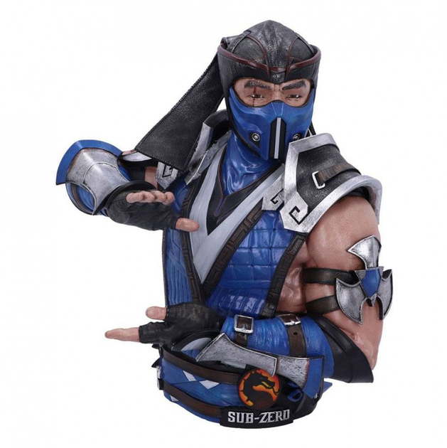 Фігурка Nemesis Now Mortal Kombat Sub Zero Bust 29 см (0801269148621) - зображення 1