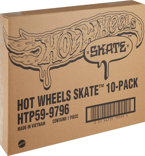 Набор Хот Вилс Скейт 10 шт Hot Wheels Skate 10-Pack Mattel HTP59