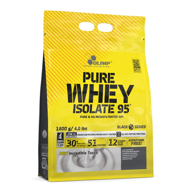 Протеин Pure Whey Isolate 95, 1.8 кг Клубника Olimp (fit0013942) – фото ...
